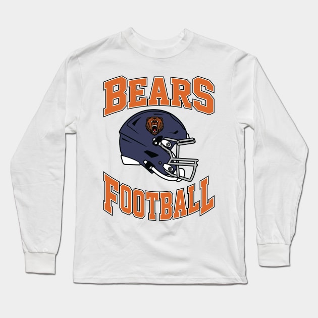 CCGO Bears Football Team Long Sleeve T-Shirt by Cemploex_Art